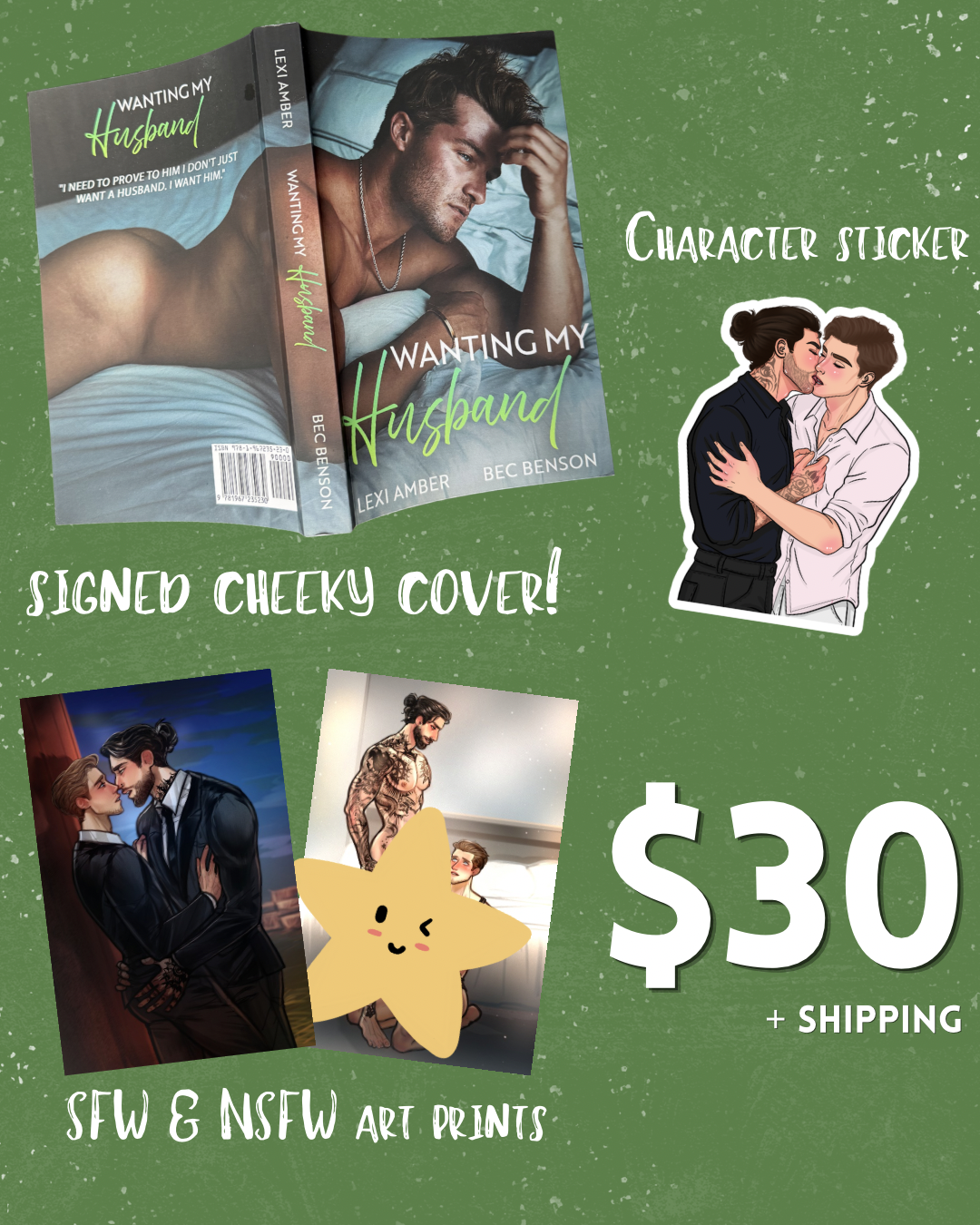 Wanting My Husband WEBSITE EXCLUSIVE CHEEKY COVER ART BUNDLE