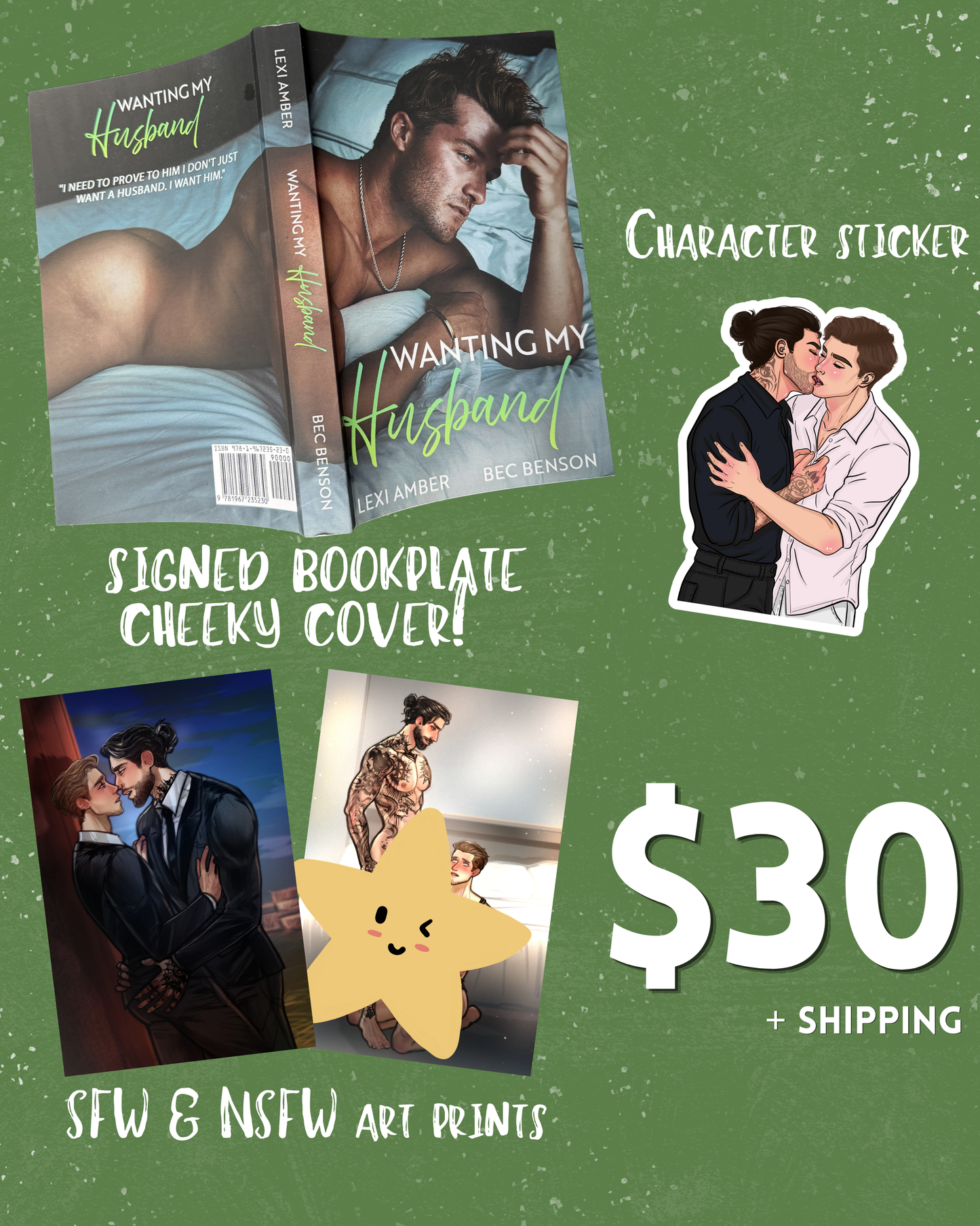 Book Bundle-Wanting My Husband WEBSITE EXCLUSIVE CHEEKY COVER