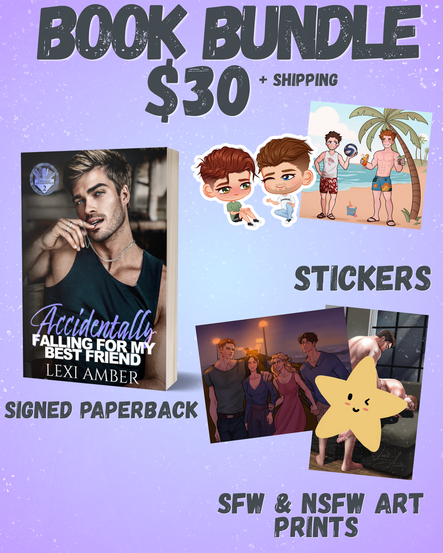 Book Bundle-Accidentally Falling For My Best Friend Model cover