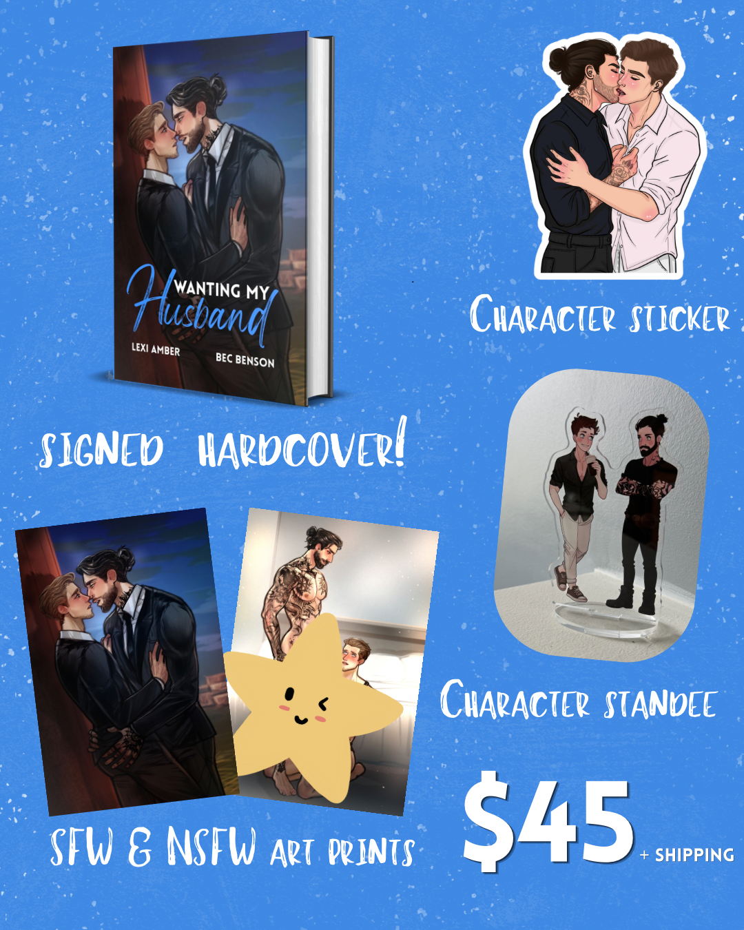 Wanting My Husband Illustrated Hardcover BUNDLE