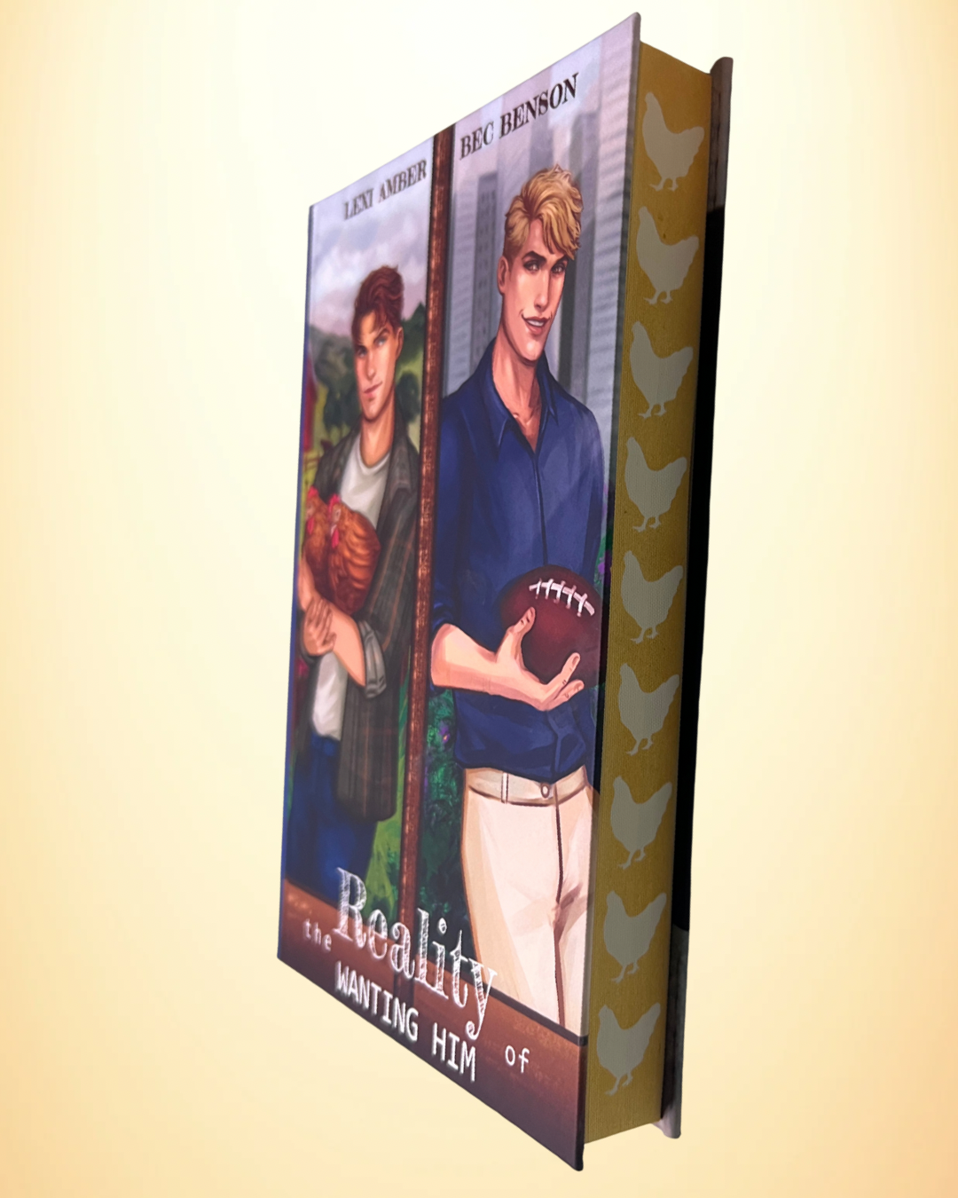 The Reality of Wanting Him Illustrated Hard Cover Book Box