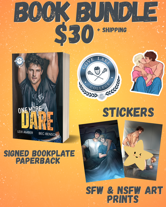 One More Dare BOOK BUNDLE no standee