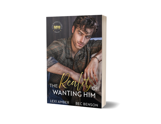 Signed Bookplate by both authors, Model Paperback The Reality of Wanting Him