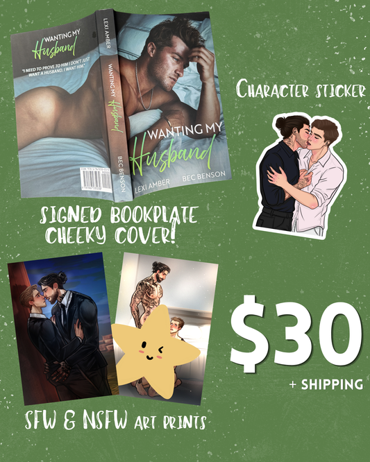 Wanting My Husband WEBSITE EXCLUSIVE CHEEKY COVER ART BUNDLE