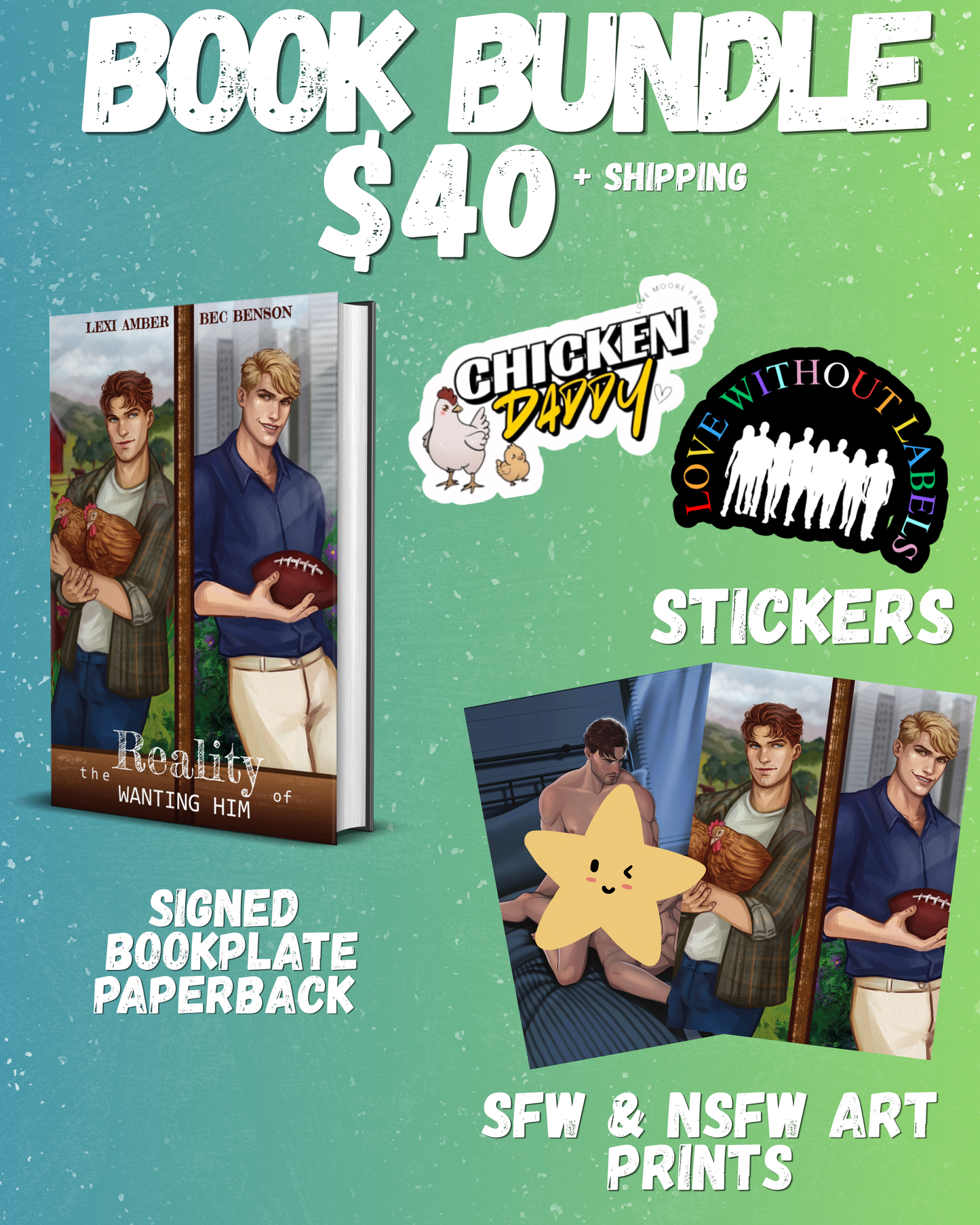 Book Bundle-The Reality of Wanting Him hardcover