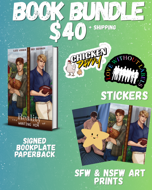Book Bundle-The Reality of Wanting Him hardcover