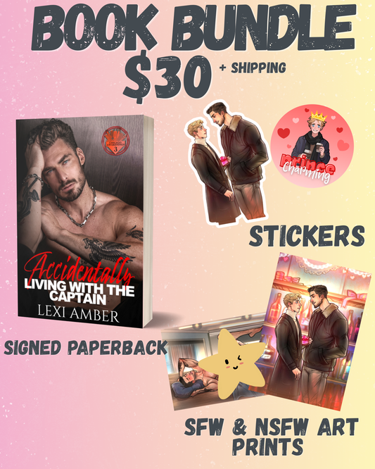 Book Bundle-Accidentally Living with the Captain model cover