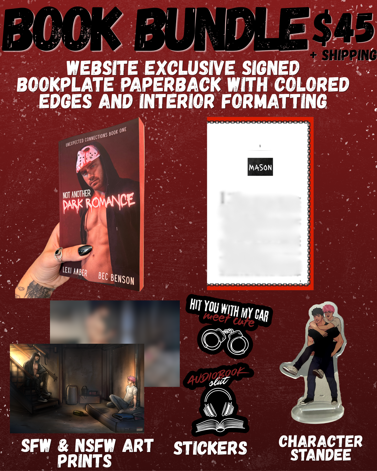 Book Bundle PREORDER- Not Another Dark Romance- website exclusive paperback