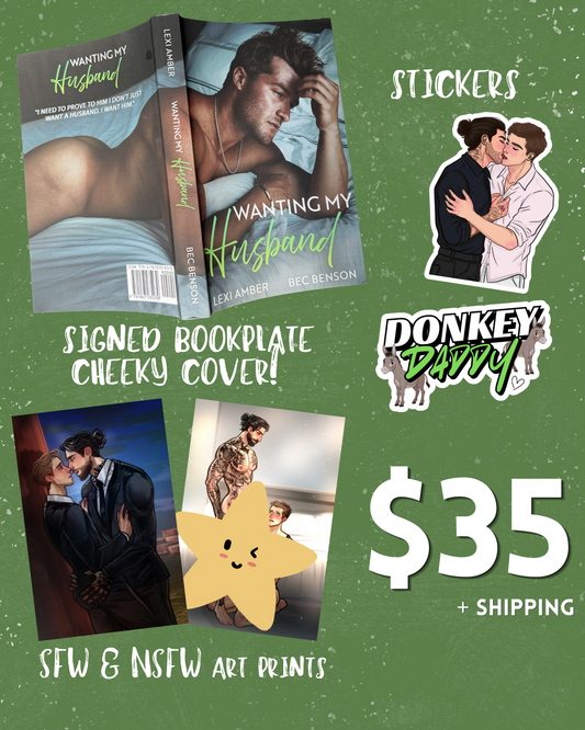Book Bundle-Wanting My Husband WEBSITE EXCLUSIVE CHEEKY COVER